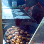 Lamb meatballs.