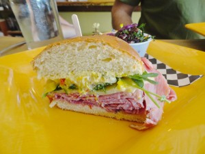 The Polynesian sandwich at The Butcher & The Baker, Seattle.
