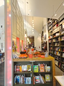 Inside Ada's Technical Books & Cafe, Seattle, Washington.