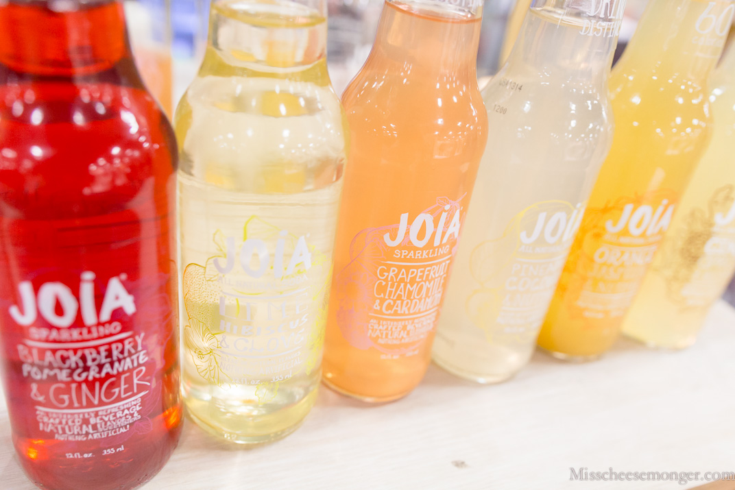 Joia's revitalizing sodas.