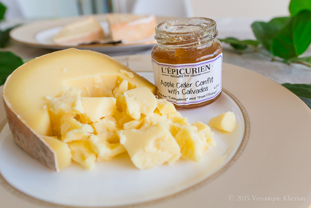 Vulto Creamery's Andes with Apple Cider Confit with Calvados from L'Epicurien.