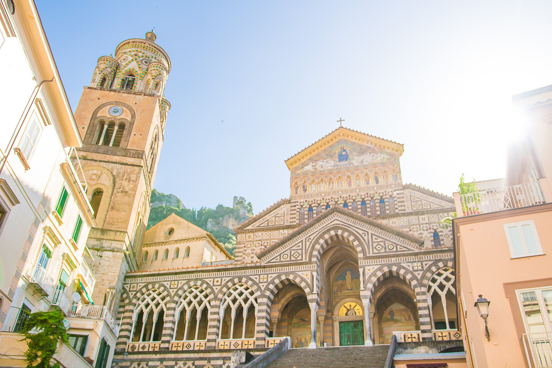 The church at Amalfi.