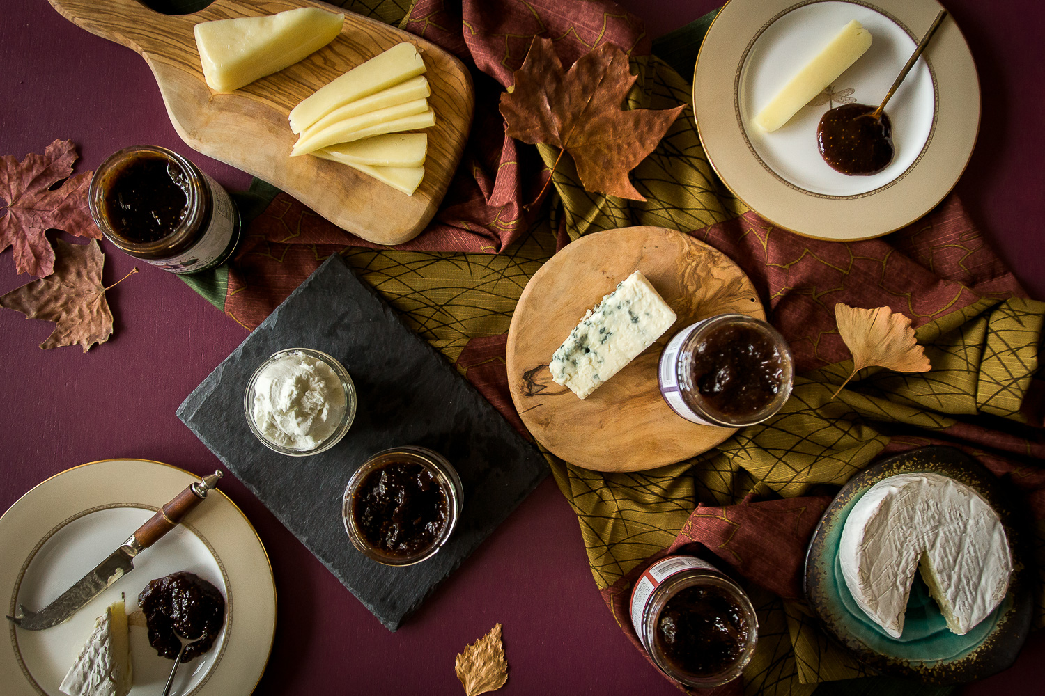 A California cheese and fig jam pairing. misscheesemonger.com.