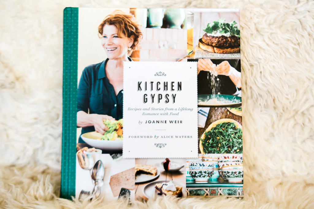 Kitchen Gypsy Cookbook by Joanne Weir. Sweepstakes on misscheesemonger.com.