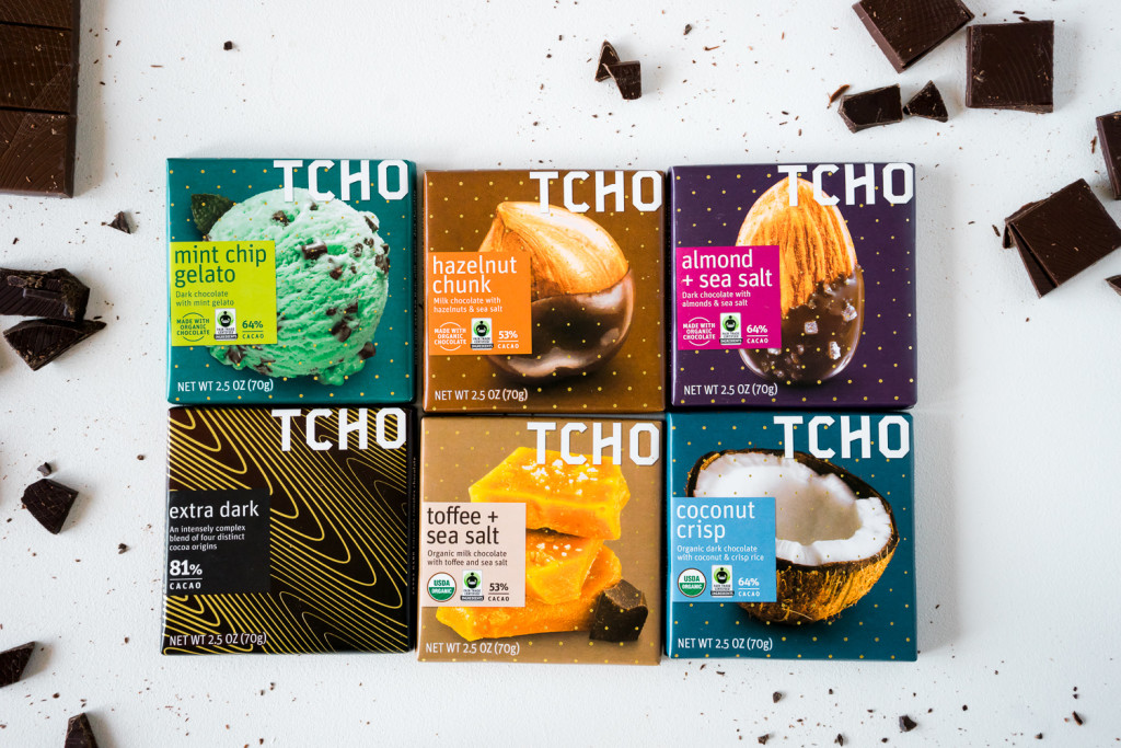 Tcho's new flavors hit the shelves last week! ||| Les nouveaux tablettes parfumées de Tcho sont arrivées dans les magasins la semaine dernière ! A Taste of Tcho Chocolate: By San Francisco food photographer Vero Kherian at misscheesemonger.com.