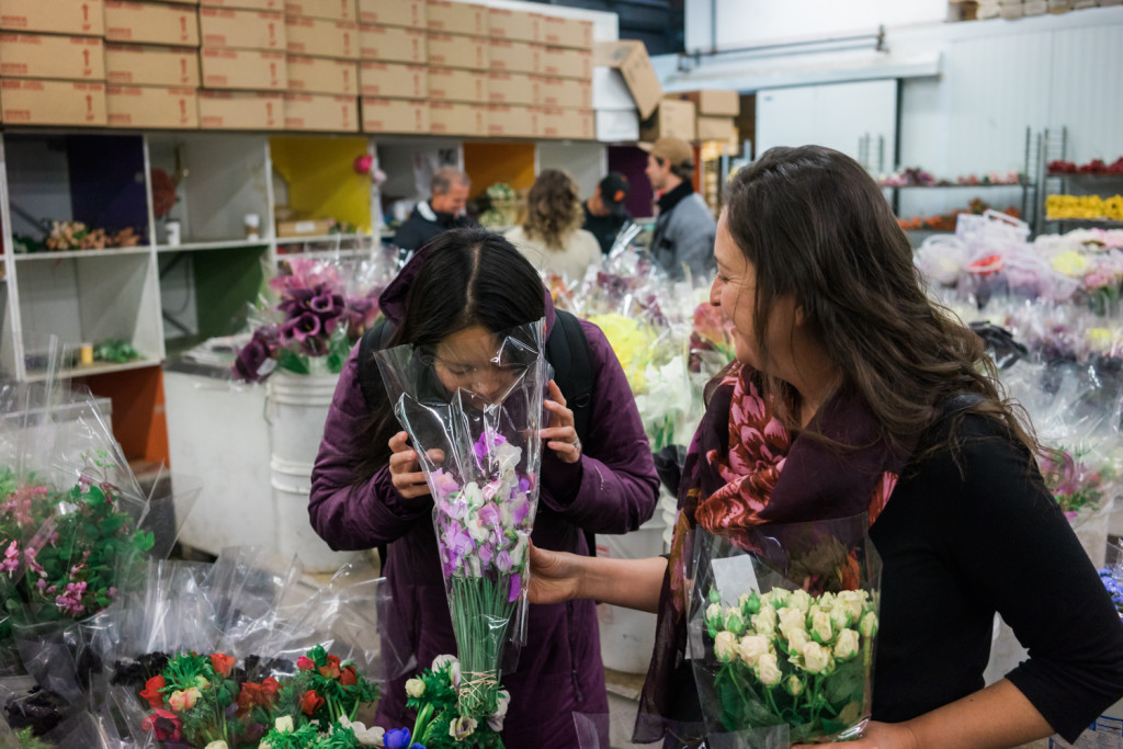 A Visit To The San Francisco Flower Mart on misscheesemonger. Photo by Vero Kherian.