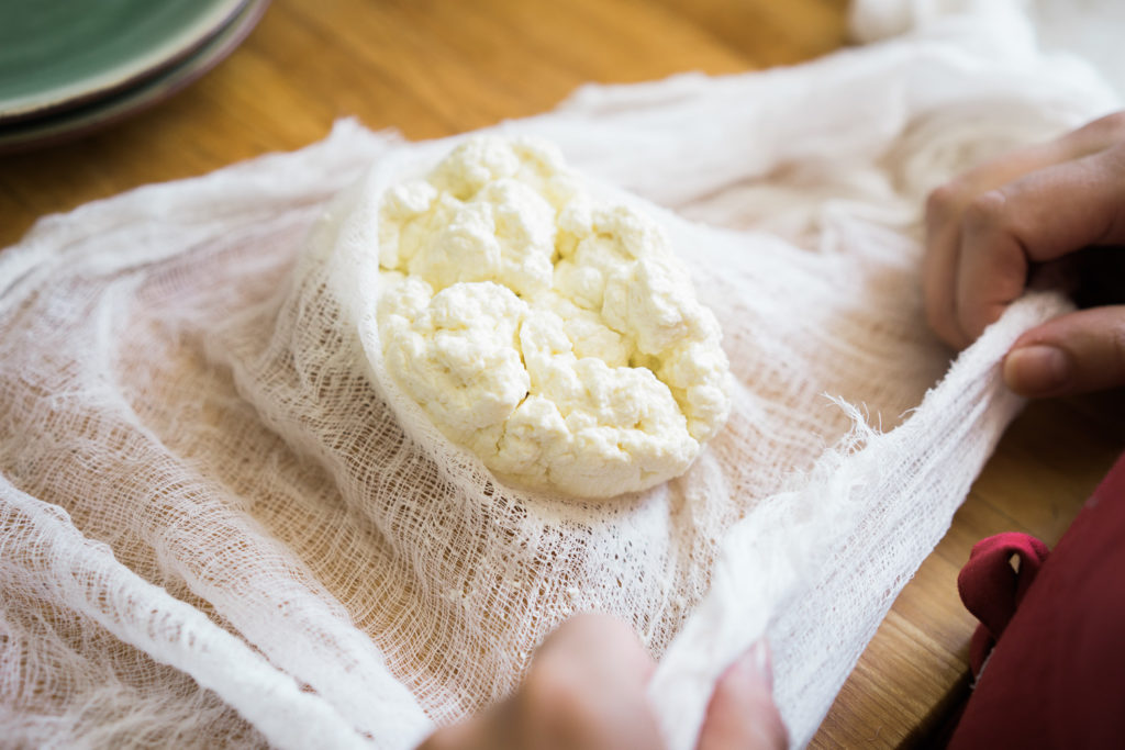 Miss Cheesemonger: Making paneer with Kirstin Jackson of It's Not You, It's Brie.
