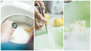 Homemade paneer recipe on misscheesemonger.com. with It's Not You, It's Brie. Photographed by Vero Kherian.