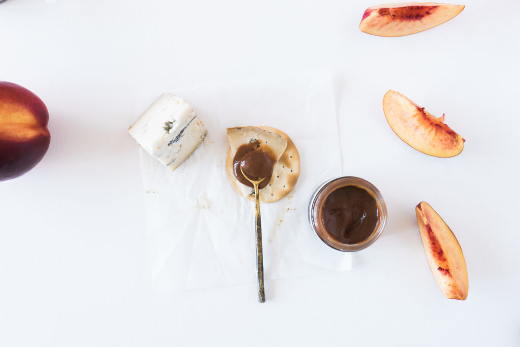 A cheese and caramel pairing with Fat Toad Farm + a sweepstakes! By Vero Kherian for misscheesemonger.com.