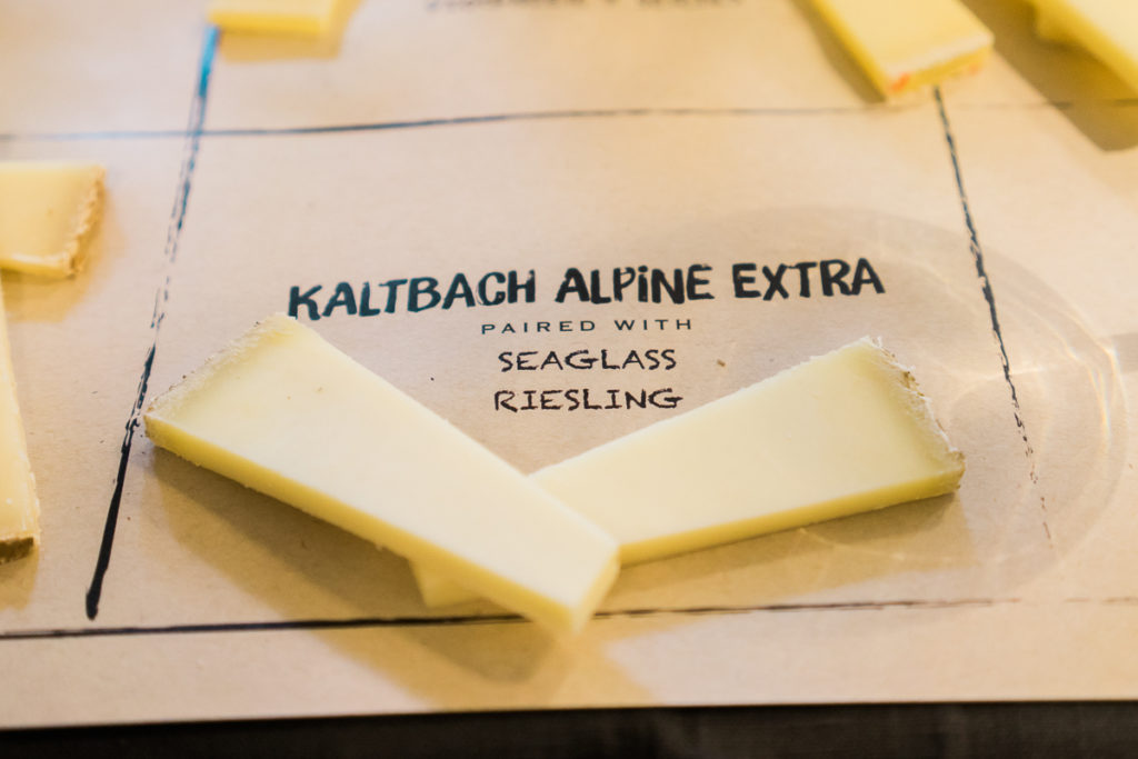 Alpine cheese tasting with Whole Foods and Sur La Table on misscheesemonger.com. By Vero Kherian.