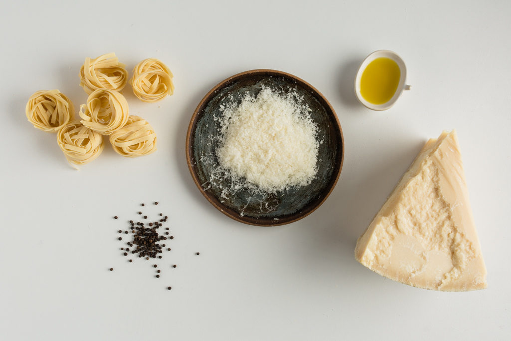 Grana Padano: An Easy Cacio e Pepe style pasta recipe. By Vero Kherian for Misscheesemonger.com