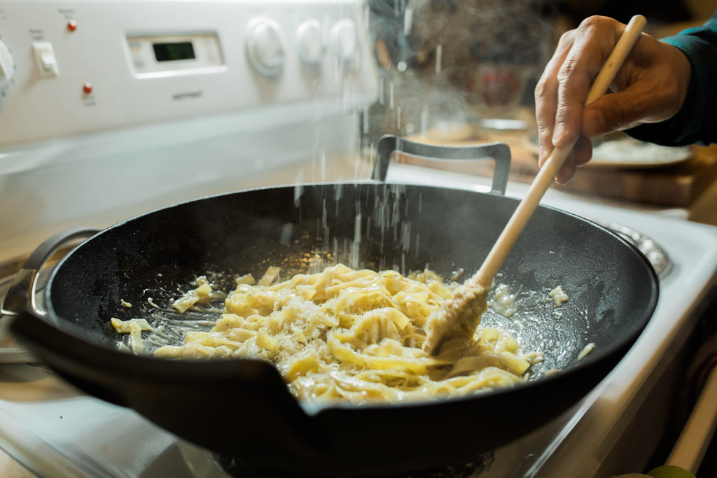 Grana Padano: An Easy Cacio e Pepe style pasta recipe. By Vero Kherian for Misscheesemonger.com