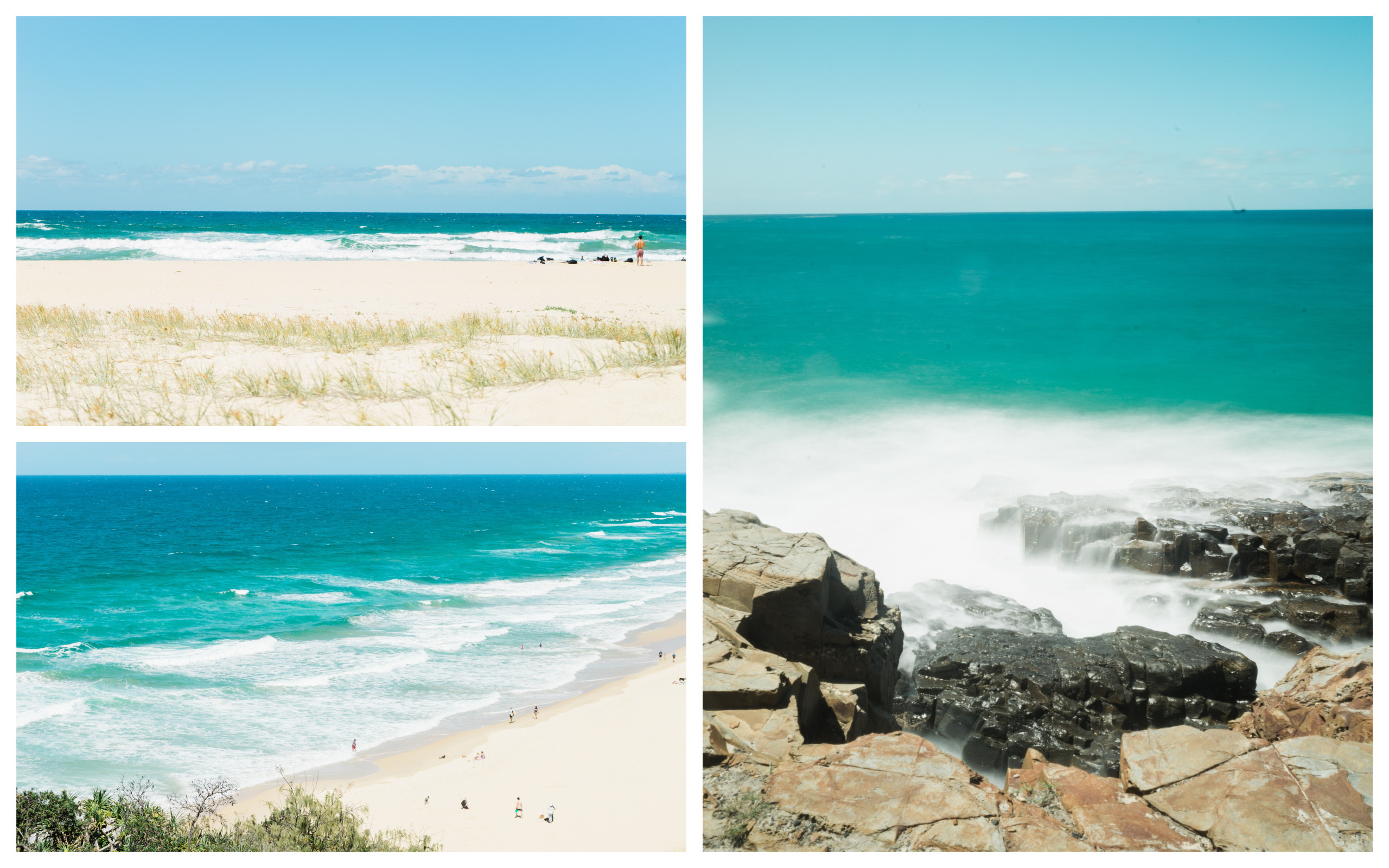 Visiting Australia, Maleny, The Sunshine Coast, international travel blog. The beaches at Noosa.